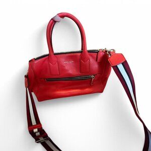 Marc Jacobs Gotham East-West Leather Tote Bag- Geranium